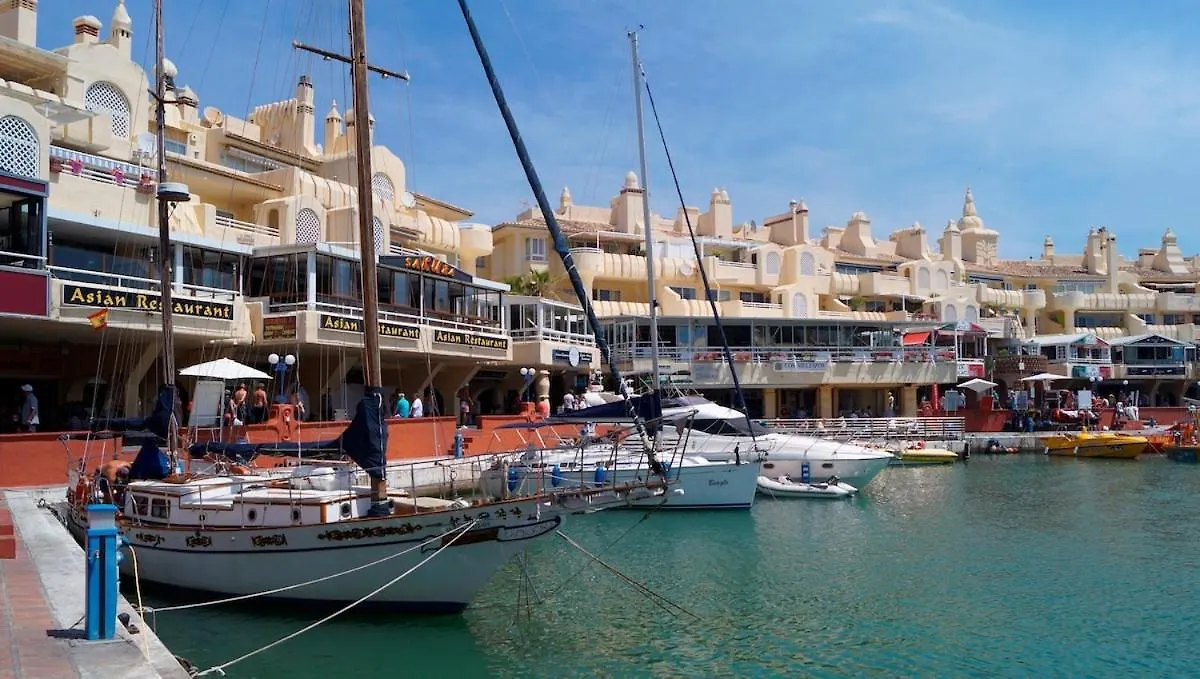 Bonito Estudio Vistas Al Mar Zona Puerto Marina Benalmádena Apartmán